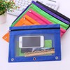 TOPWOOZU Pencil Pouch 3 Ring, Zipper Pencil Pouches Case Binder