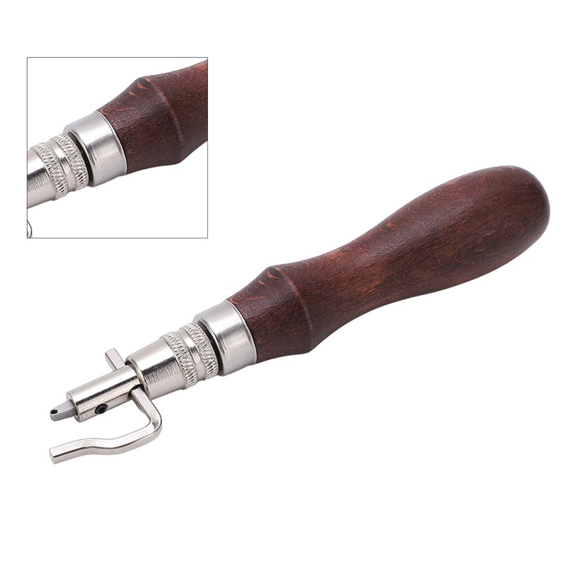 Leather Groover 7 in 1 Multipurpose Durable Wood Metal Labor