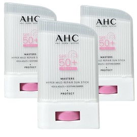 2+1 Composition AHC Hyper Mild Repair Sun Stick 22g+22g+22g / 2+1구성 AHC 하이퍼 마일드 리페어 선스틱 22g+22g+22g
