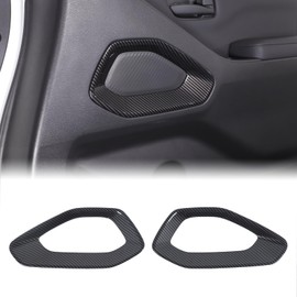 Bekantogy 2PCS Inner Door Panel Cover Trim Compatible with Nissan Frontier 2022-2025 ABS Interior Door Protection Anti-Scratch Decorative Panel Sticker Interior Accessories (Carbon Look)