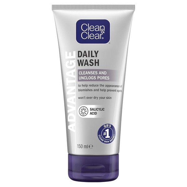 Clean & Clear Advantage Spot Control Daily Wash, 150ml