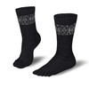 Knitido Naturals Merino and Cachemere | Extra-Warm Winter Toe Socks,