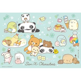 [Made in Japan] Beverly 300 Piece Jigsaw Puzzle San-X Characters 【Green】 (26 x 38 cm) 300-124