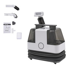 YIYIONCE Carpet Cleaner Machine 450W Upholstery Cleaner Portable Carpet Spot and Upholstery Cleaner Lightweight Carpet Cleaner with Wheels Small Extractor Vacuum for Sofa Pet Hair Home Use| US STOCK