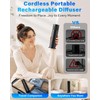 Waterless Essential Oil Diffuser with App, Cordless Rechargeable Cold Air