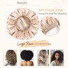 YANIBEST Silk Bonnet for Sleeping Women, Double Layer Hair Satin