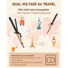 MESCOMB 1 Inch Curling Iron for Long Hair - Dual