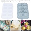 Ice Ball Maker Mold 8Hole Round Silicone Sphere Tray with