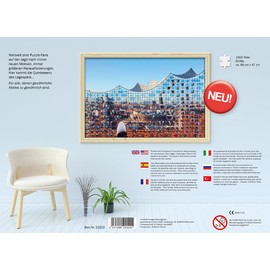 Hamburg im Spiegel der Elbphilharmonie. 1000 Teile