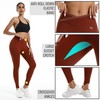 PaletteFit Crossover Workout Leggings for Women, Tummy Control V Cross