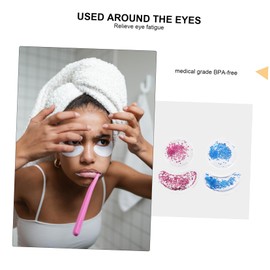 Baluue Sets Boys and Girls Eye Patches Reusable Cooling Eye Pad Care Patches Instant Puffiness Reduction Pcs