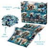 Dog Jigsaw Puzzle for Adults 1000 Piece, Funny Puppy Animal
