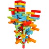 Wooden Bricks 45 Magnetic Building Blocks, Magnetic Building Set consisting