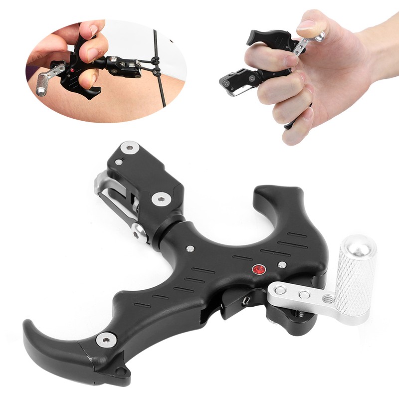 c5 Aluminum 3/4 Finger Archery Bow Release Grip Bow Release