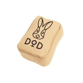 DOD CP1-056-TN Mini Rabbit Cushion, Mufumofu & Cool Touch Sensation, Washable Anytime, Clean, Adjustable Height, Camping or Home