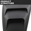 CROSSDESIGN Quarter Side Window Louvers Board Compatible with Ford Mustang
