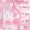 QUOTRE Soap Bubbles Wedding Pack, 120 Pieces Soap Bubbles Wedding