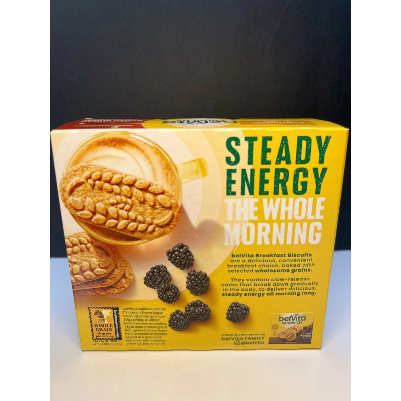 Belvita 🔵New Belvita Cinnamon Brown Sugar Oats Breakfast 5PK (4