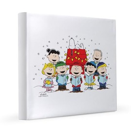 CafePress Peanuts Gang Christmas 8x8 Canvas Print
