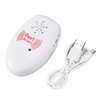Multifunction Ultrasonic Electronic Mosquito Repellent Pest Repeller USB Rechargeable White