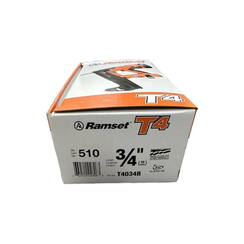 Ramset T4034B 3/4″ Concrete Pins with T4 Fuel Cell
