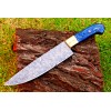 M DAMASCUS CUSTOM HANDMADE FORGED DAMASCUS STEEL CHEF KNIFE KITCHEN