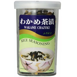 Ajishima 2 Japanese Ajishima Foods WAKAME CHAZUKE Furikake Rice Seasoning  1.7oz