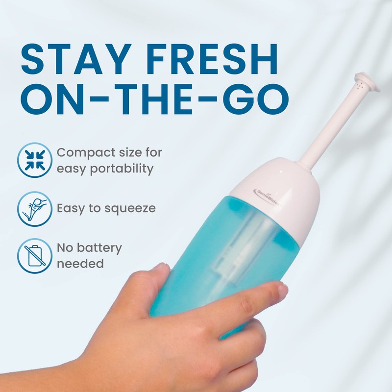 GenieBidet On The Go Portable Travel Bidet with Telescoping Nozzle