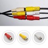 EMSea 2Pcs 3.5mm Male to 3 RCA Female Adapter Cables