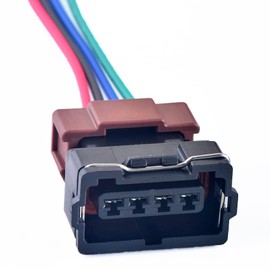 DECKBU 4 Pin 10378 Auto Connector Female Wire Socket for Toyota 4 Age 16V TPS Outlander KA24 SR20 MAF EVO Lancer TPS Plug with Wire