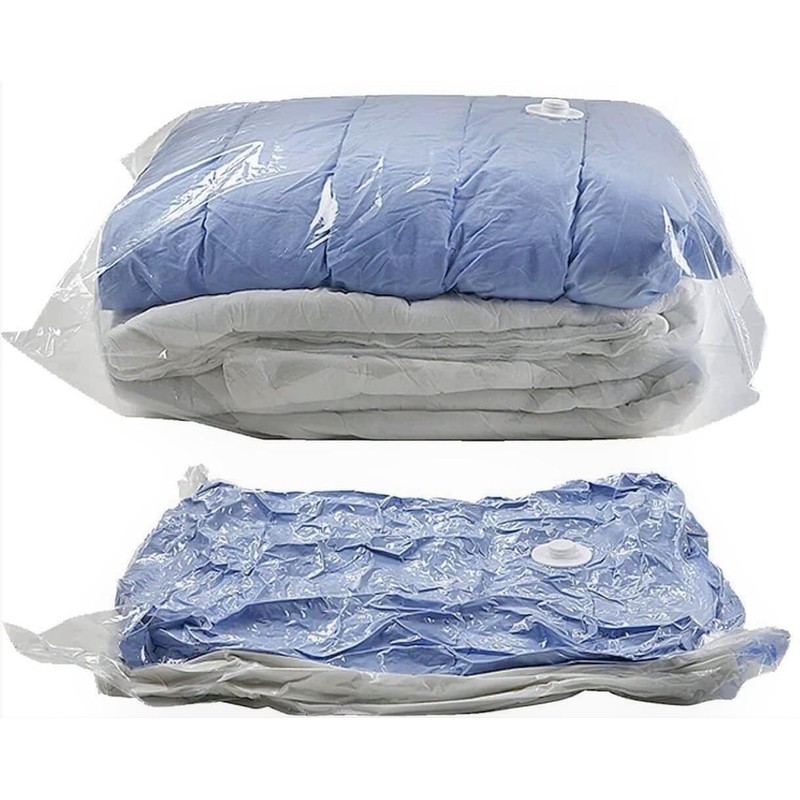 Vacuum Storage Bags Space Saving for Clothes, Bedding, Pillows, Reusable
