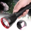 Portable LED Diving Flashlight Underwater Lighting IPX8 Waterproof Light Electric