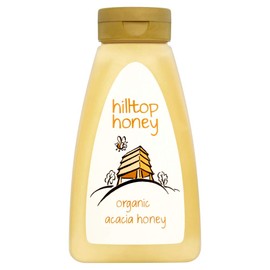 Hilltop Organic Acacia Honey Squeezy Bottle, 340g