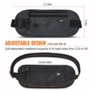 Secure Travel Money Belt, Undercover Hidden RFID Blocking Travel Wallet