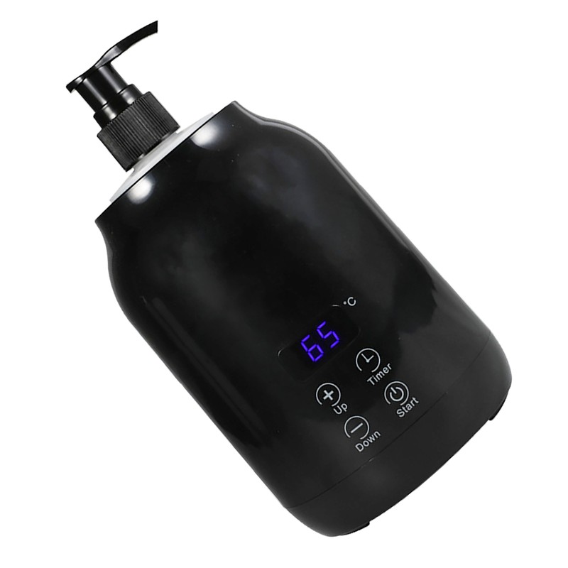 Massage Oil Warmer LED Display Touch Control Temperature Adjustable Body