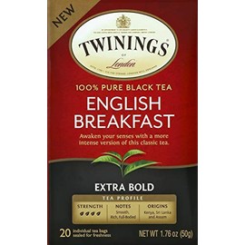 TWINING TEA TEA ENGL BRKFST EXTR BOLD 20 BG
