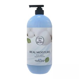 On The Body 온더바디 리얼 모이스처 바디워시 웜코튼 900g 1개 / 바디클렌저 On The Body Real Moisture Body Wash Warm Cotton 900g