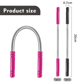 Pack of 2 Facial Hair Remover, Facial Hair Remover, Beauty Tool, Hair Removal Device, Manual Facial Hair Remover for Upper Lip, Chin, Cheeks and Neck