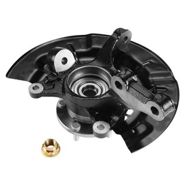 UPFVBLE 1pc Wheel Hub and Bearing Assembly Front Left Driver Side Steel Black for Toyota for Camry 2012-2017 Easy to install