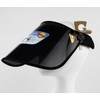 Firmly UV Protection, Wide Brim Sun Visor with Drawstring, Wide
