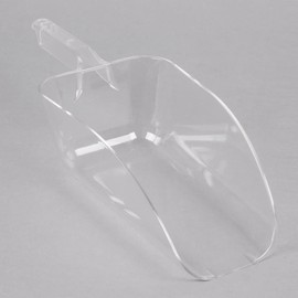 AME D'ESSENCE 64 Oz Polycarbonate Utility Scoop – Heavy-Duty, Shatter-Resistant Multi-Purpose Scoop for Ice, Dry Goods, Candy, Popcorn, Spices, Flour, and More