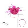 Specell Fascinators for Women Tea Party Hat Handmade Headband Pillbox