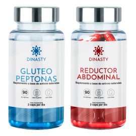 Suplementos Glúteo Peptona + Reductor Abdominal Dinasty