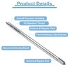 sourcing map 2pcs Straight Flute Thread Taps, M4 x 0.7