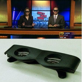 IMISS Binoculars Zoomies 300% magnification Hands-free Magnifiers Glasses Telescope Magnascope As Seen On TV