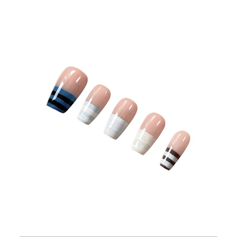 Stee's handmade nail tips - Midi long oval (parts changed