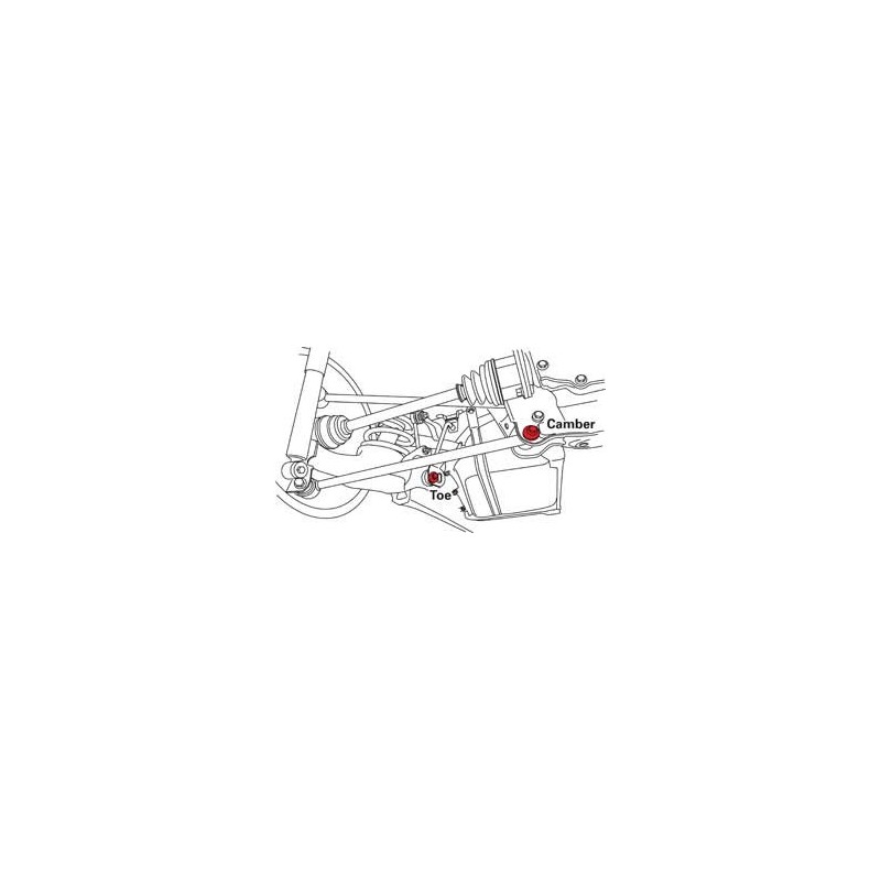Specialty Products Company RAV4 Camber/Toe Cam Bolt - 25380