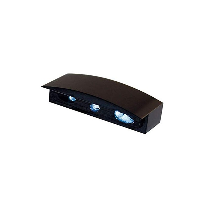 Shin Yo Micro-LED-Nummernschildbel., Alu-Gehaeuse schwarz