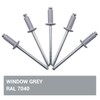 (Pack of 80 pcs) Painted Blind Rivets 4.0 x 12