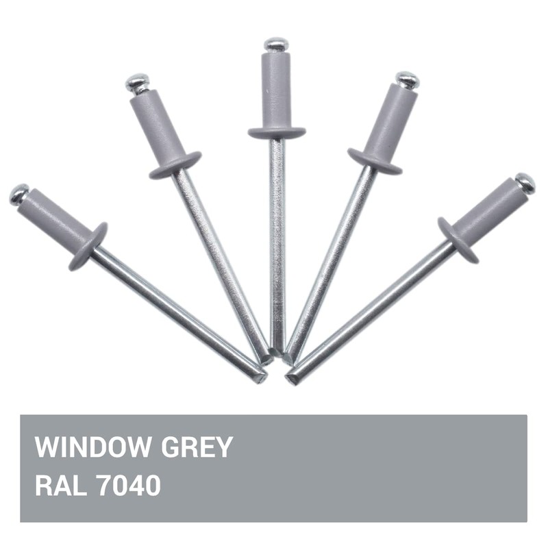 (Pack of 80 pcs) Painted Blind Rivets 4.0 x 12